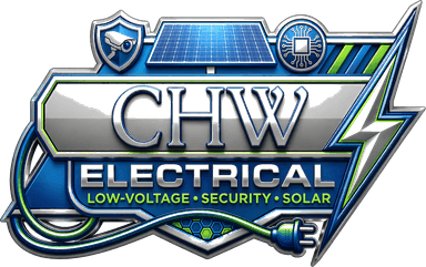 CHW Electrical blue logo
